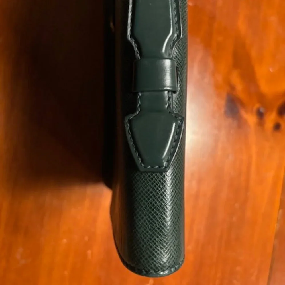 😘LV Taiga Serviette Kourad Epicea Green Briefcase💚 - Picture 5 of 16